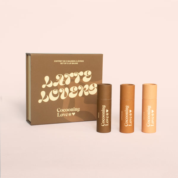 Coffret baumes à lèvres - Latte Lovers